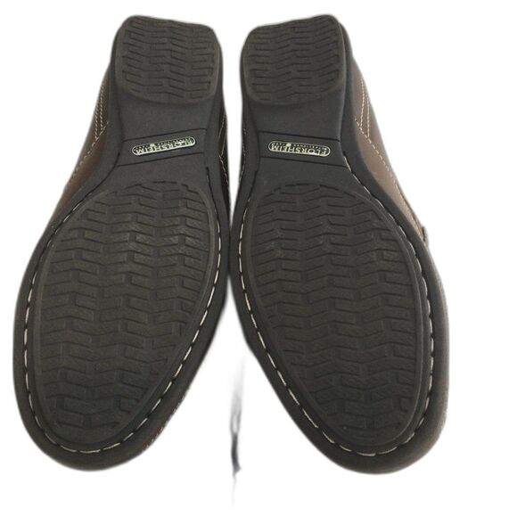Florsheim Shoes Men's Size 8 Color Brown Moto Venetian Slip-On Oxford - Picture 5 of 11